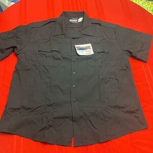 Blauer 3X Dark Navy Uniform Shirt 8421 SS BDU Short Sleeve NWT
